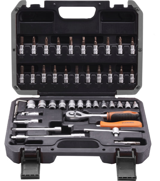 46 Pcs 1/4" Socket set