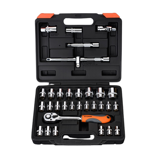 32 Pcs 1/2" Socket set