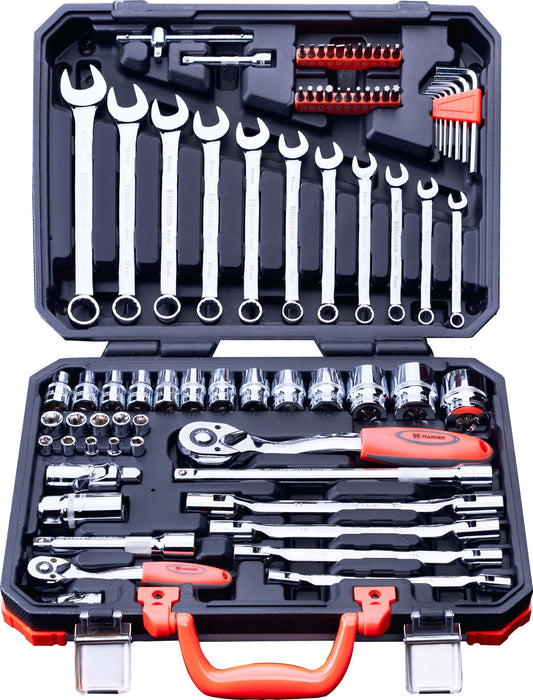 77pcs 1/2" & 1/4" Socket Set