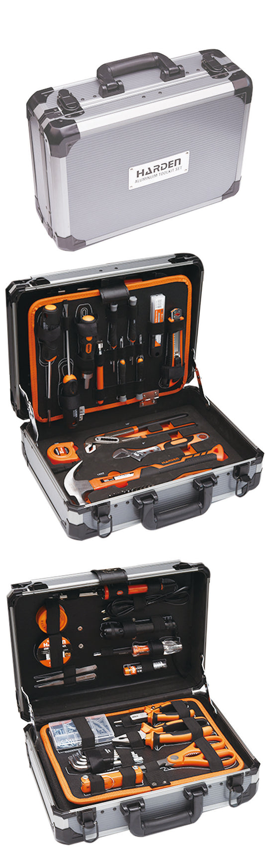 155 piece Aluminium Toolkit set