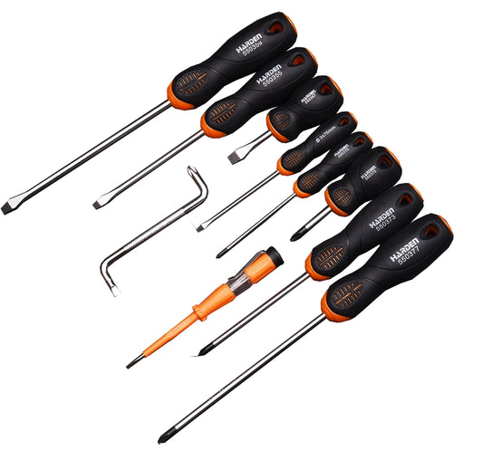 10Pcs Screwdriver Set Soft Handle