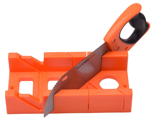 Mitre Box With Back Saw Set