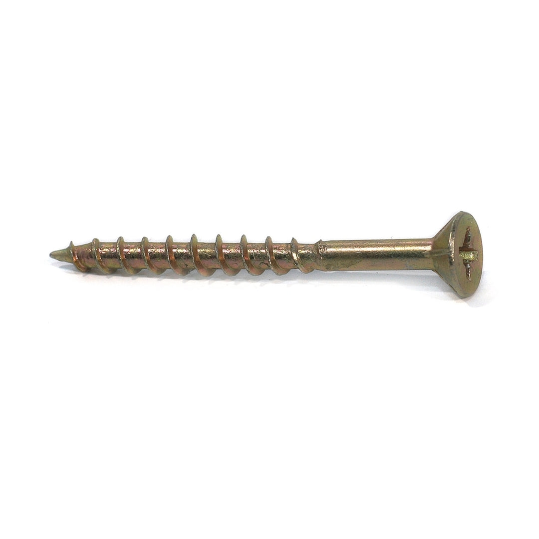 Chipboard Screw Yellow Passivated 4x63mm (400)