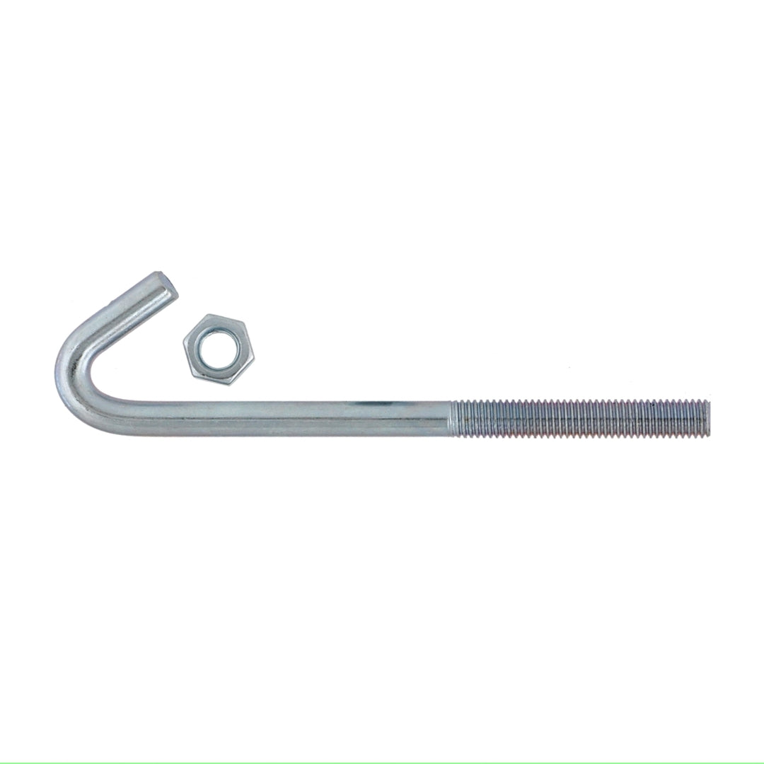 Hook Bolt & Nut 6x80mm (100)