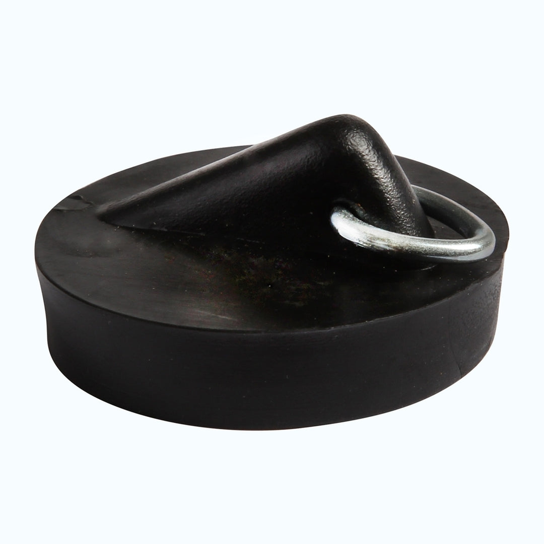 Basin Plug Black 38mm (1)