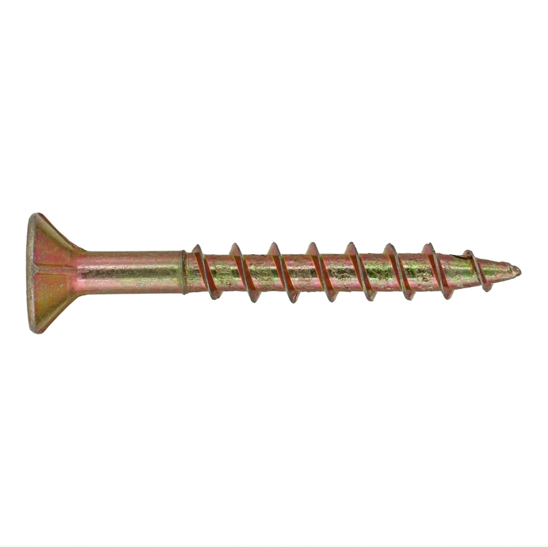 Chipboard Screw Yellow Passivated 4x20mm (1000)