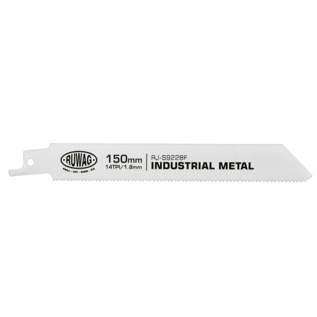 S922BF sheet metal & pipe recipro saw blade 2pce