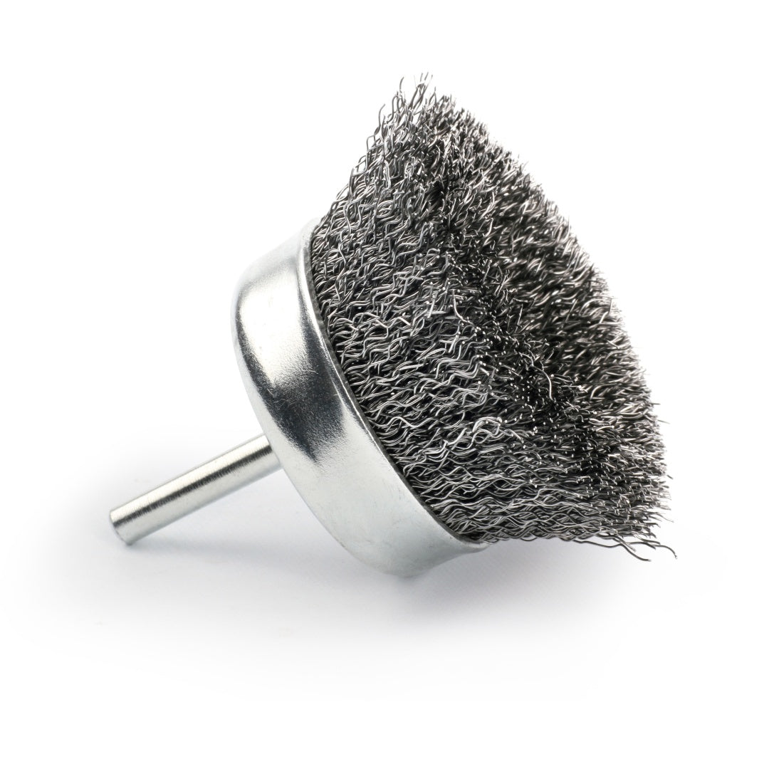 100mm steel wire cup brush M14x2 0.35mm