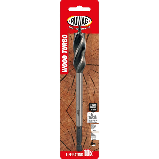 19.00MM WOOD TURBO CARDED