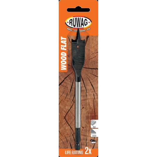 10.00mm wood flat long carded