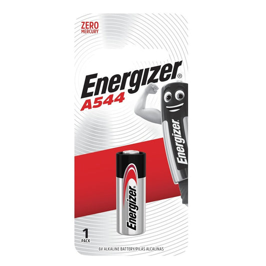 ENERGIZER 6V ALKALINE BATTERY 1 PACK: A544 (MOQ 6)