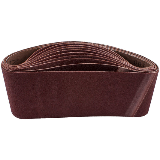 SANDING BELT 100 X 610MM 40 GRIT 10/PACK