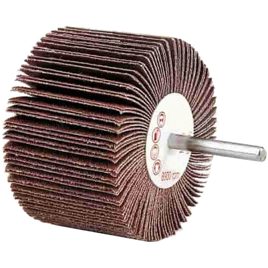 FLAP WHEEL 40 X 30 X 6MM SHAFT 60 GRIT PER EACH
