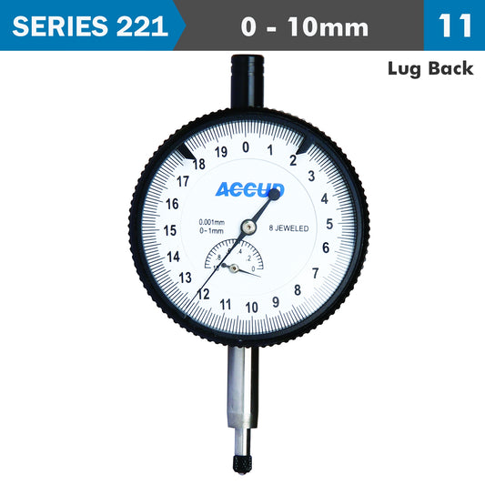 DIAL INDICATOR LUG BACK 10MM