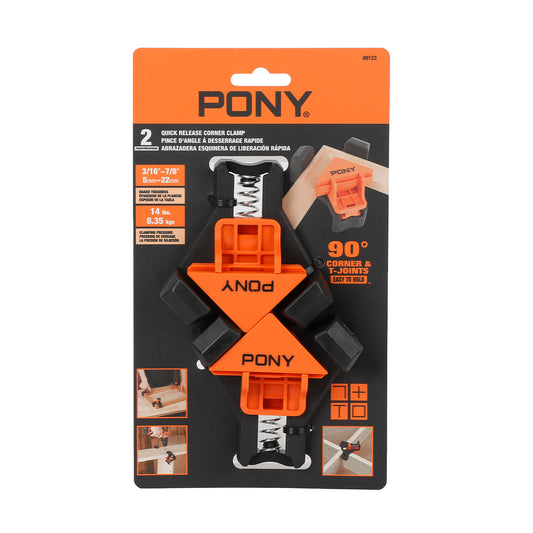 PONY 2PK QUICK-RELEASE CORNER CLAMP