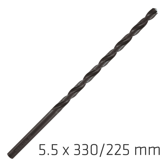 HSS DRILL BIT 5.5MM 330X225MM EXTRA LONG