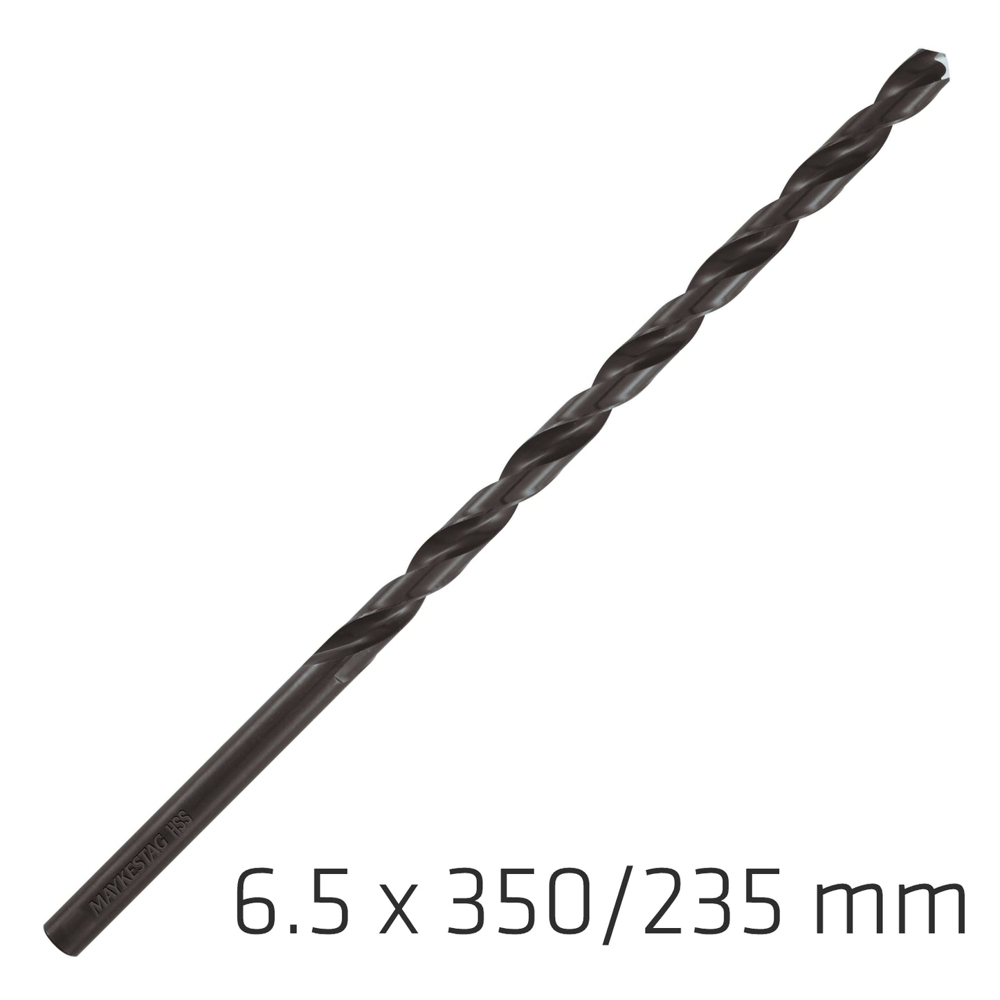 HSS DRILL BIT 6.5MM 350X235MM EXTRA LONG