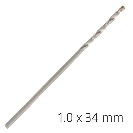 ALPEN PRO HSS 1MM DRILL DIN 338 RN 135 SPLIT POINT PLASTIC WALLET  (1