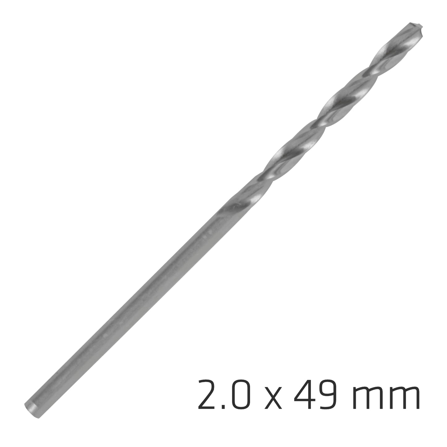 ALPEN PRO HSS 2MM DRILL DIN 338 RN 135 SPLIT POINT PLASTIC WALLET  (1