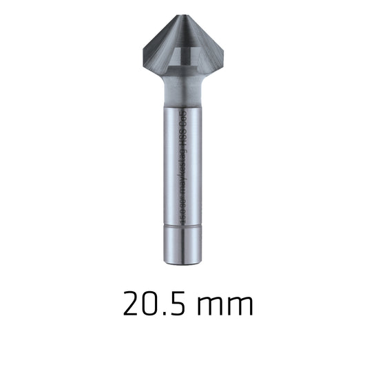HSS-ECO5 COUNTERSINK 90  20.5 DIN 335 SHAPE C ALUNIT COATED