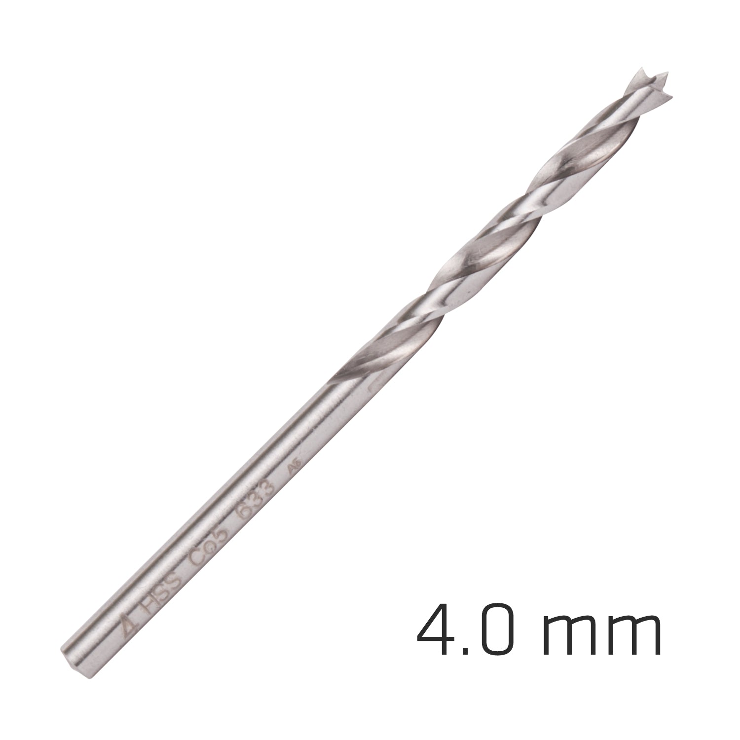 HSS COBALT WOOD DRILL BIT 4MM
