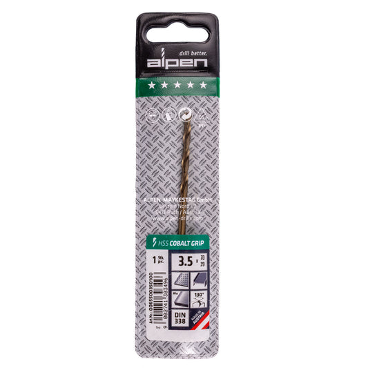 HSS COBALT GRIP 3,5 PLW