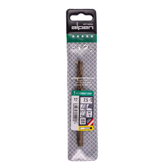 HSS COBALT 7,5 PLW GRIP 3-SIDED