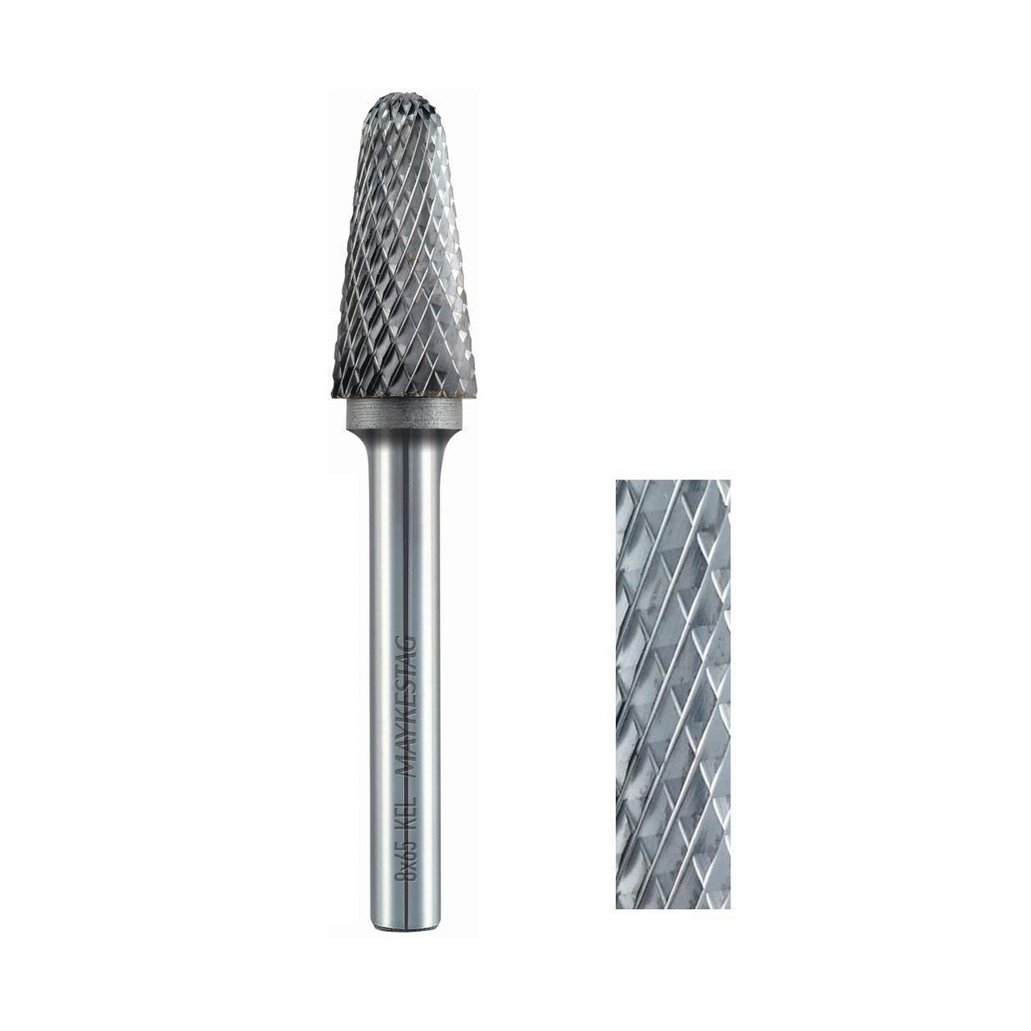 TC ROTARY BURR  10X65 CUT 6MM SHANK