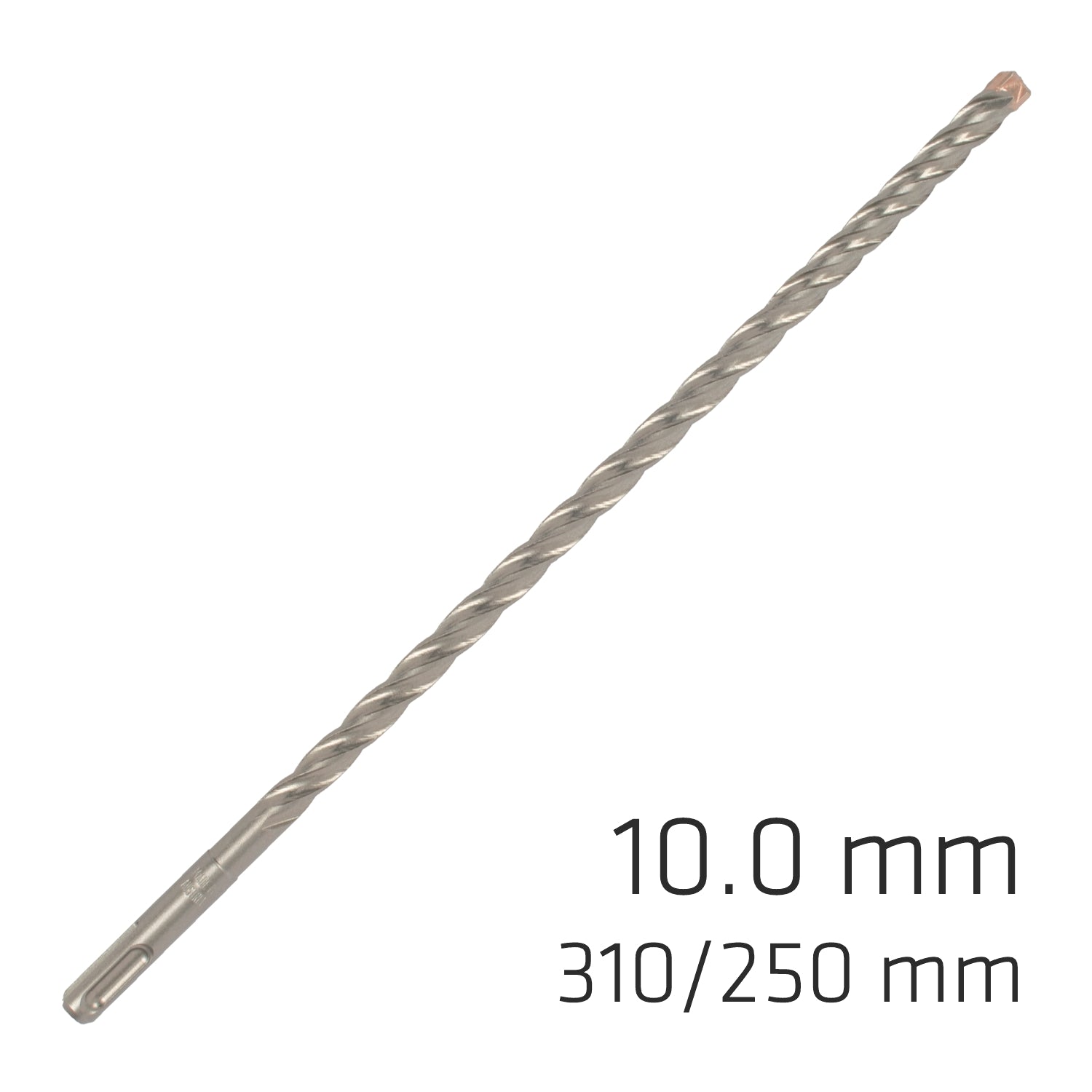 FORCE X 10.0 x 310/250 SDS-PLUS REBAR DRILL BIT X4 CUTTING EDGES