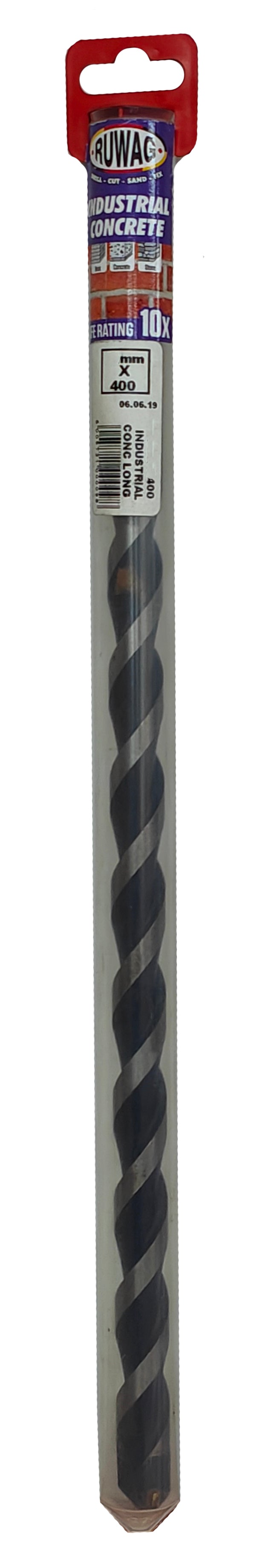20x400mm industrial concrete long carded