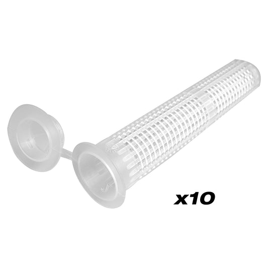 NYLON PERFORATED SLEEVE 12 X 80MM 10PC