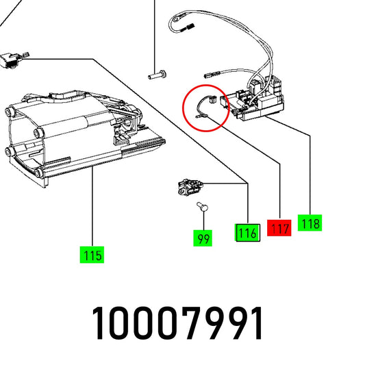 PTC RESISTOR DF 700 90°C