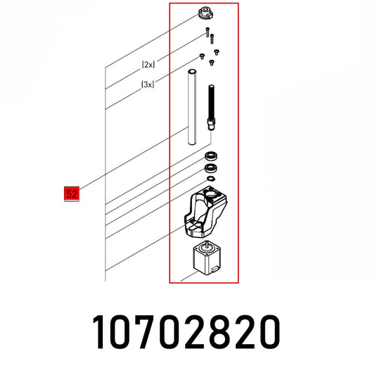 HEIGHT ADJUSTMET CSC SYS 50 ET-BG