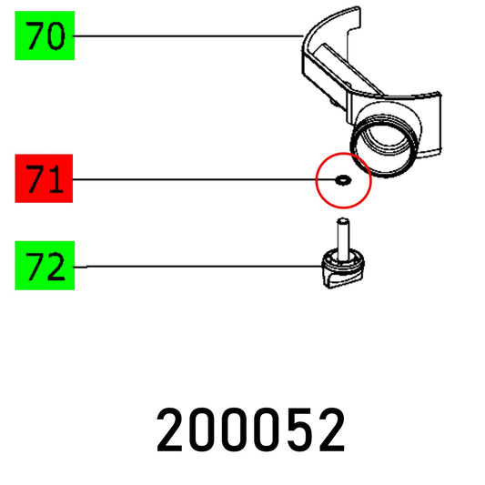O-RING 5X1,5-NBR-75SHORE