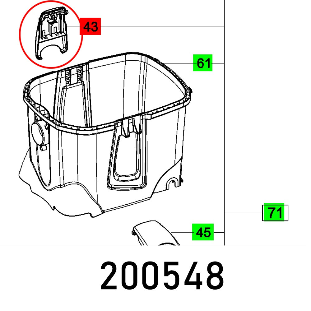 CLAMP VCP 320 RECHTS ET-BG