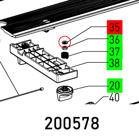 DISC DIN 125-B-6,4-140 HV