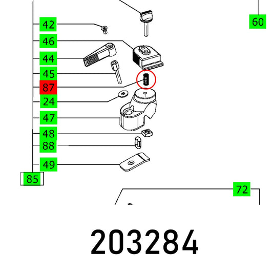 PRESSURE SPRING MFT-3