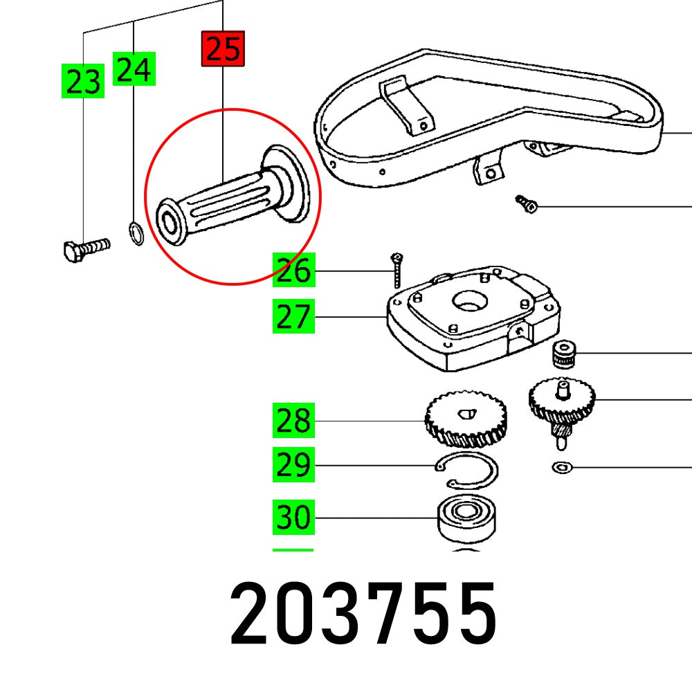 HANDLE RW 900 E
