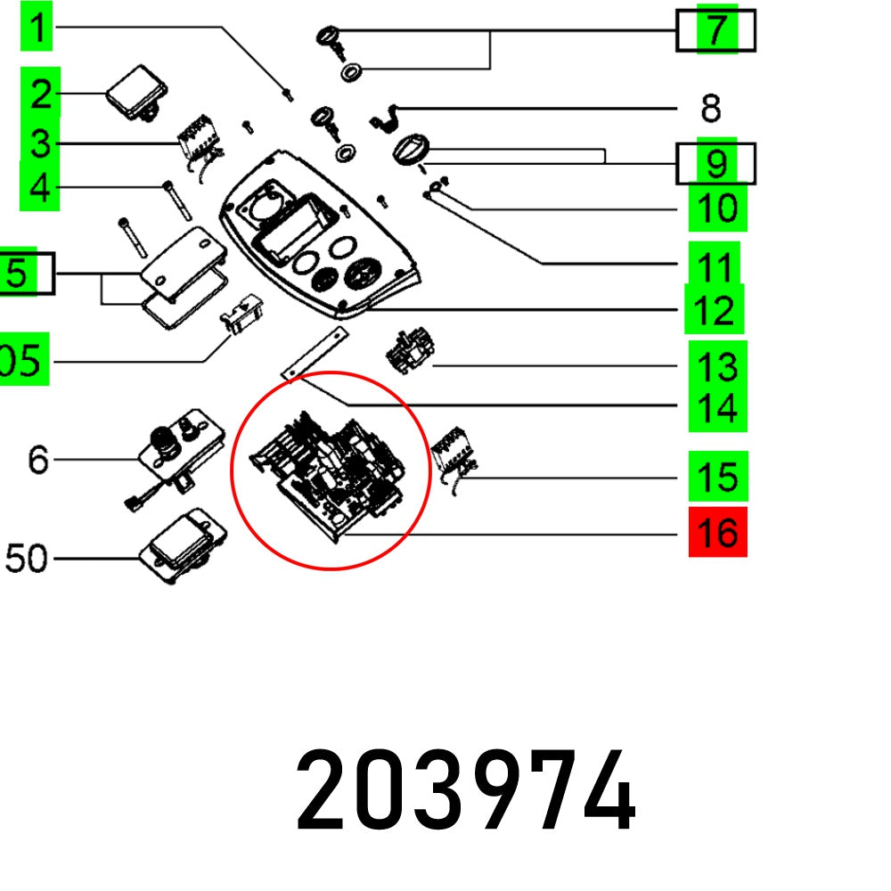 ELECTRONICS CTL AC 230V FL VP
