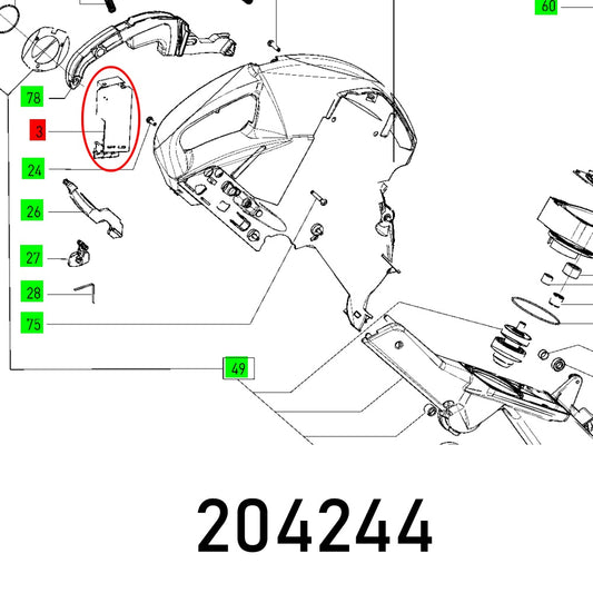 SWITCH MODULE KS 120 REB 230V ET-BG