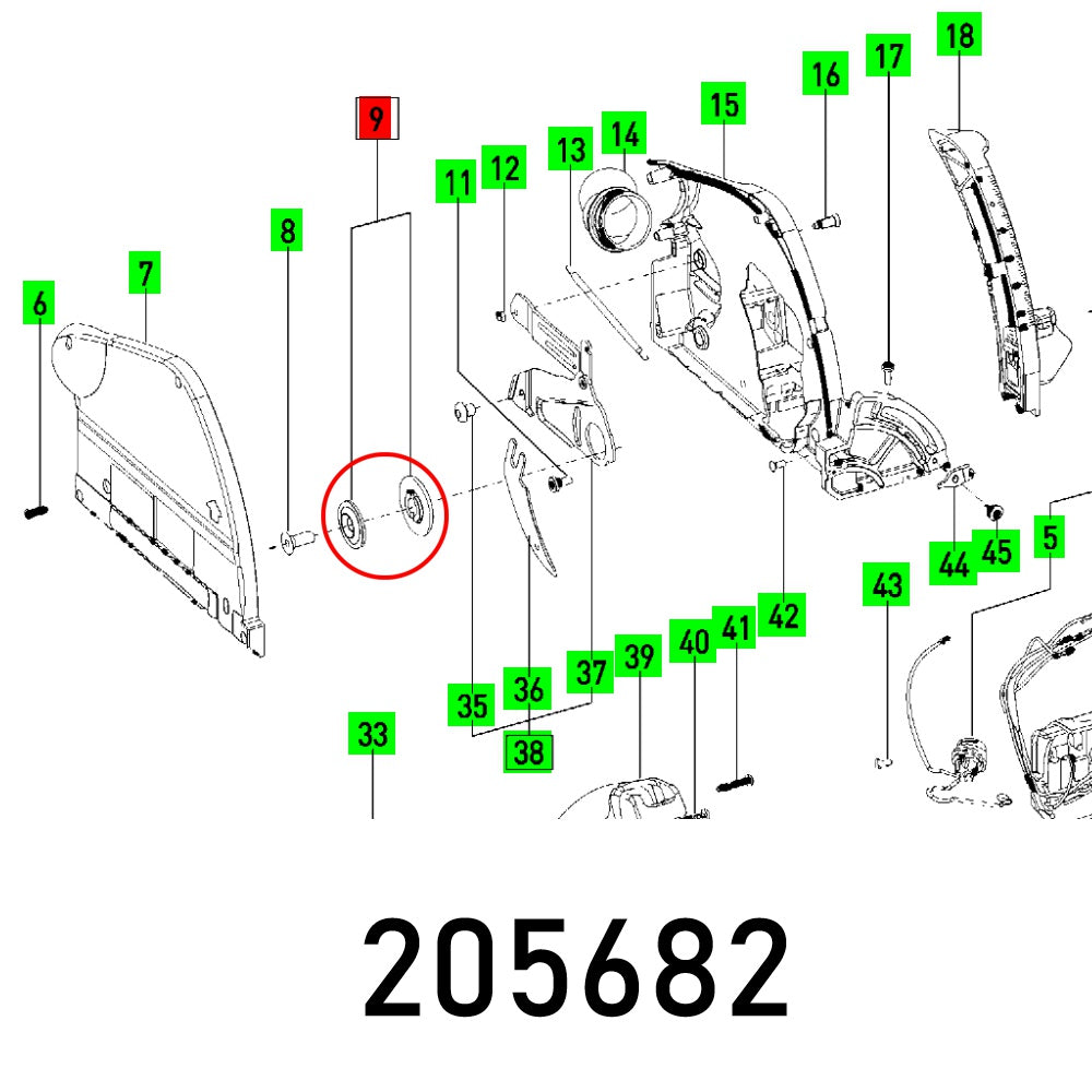 FLANGE TS 55 EBQ
