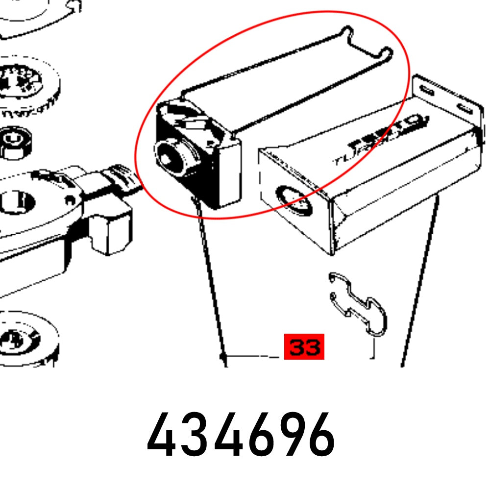 BAG CLIP FÌR TURBOFILTER