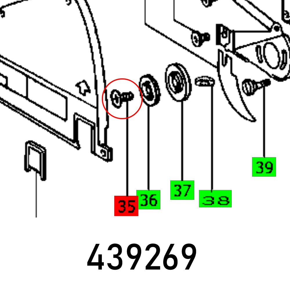 SCREW AF 45 E
