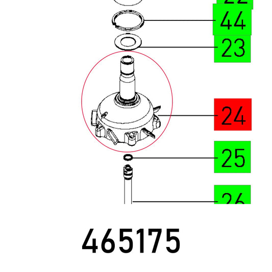 CAM PLATE RO 150 FEQ