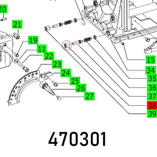 ECCENTRIC BUSH DF 500-DF 700