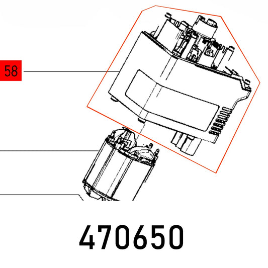 MOTOR FRAME KS 120 EB