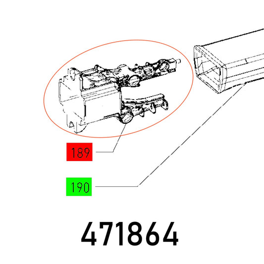 INSERT PIECE LHS 225 EQ
