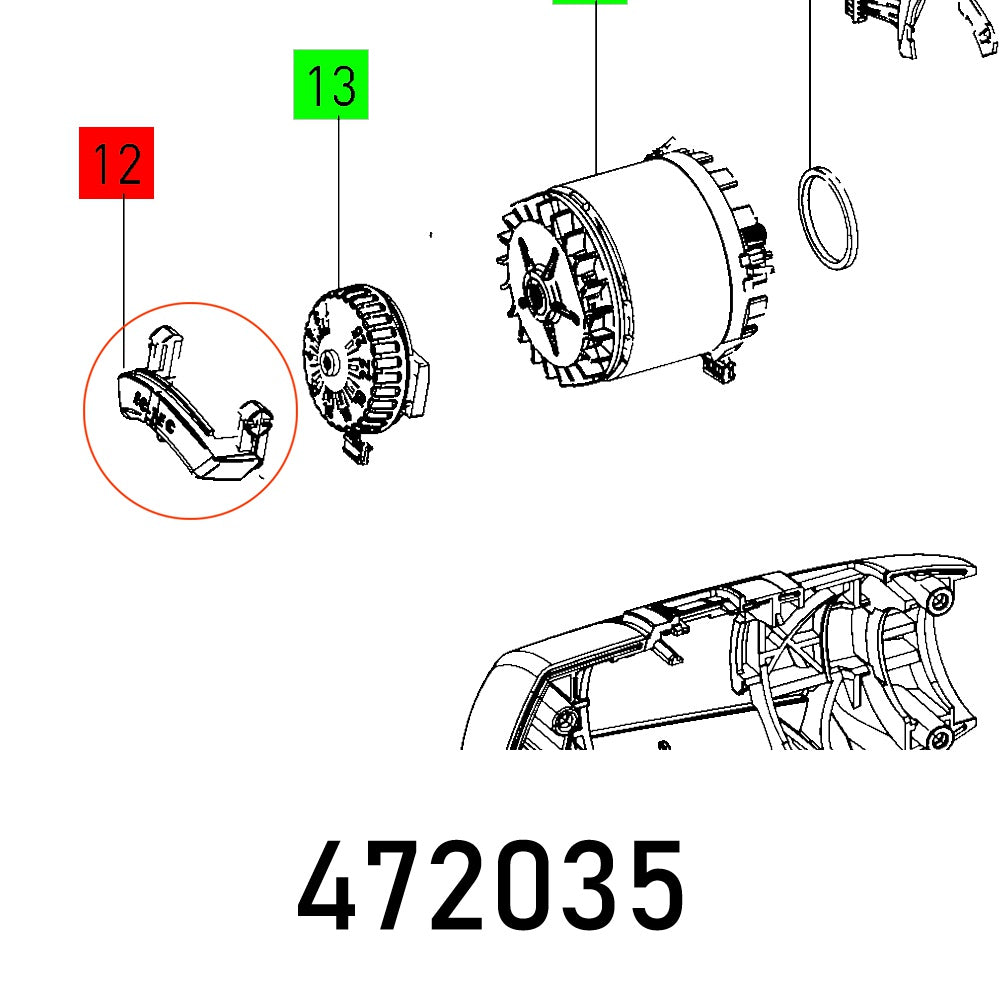 HOUSING INSERT T 15