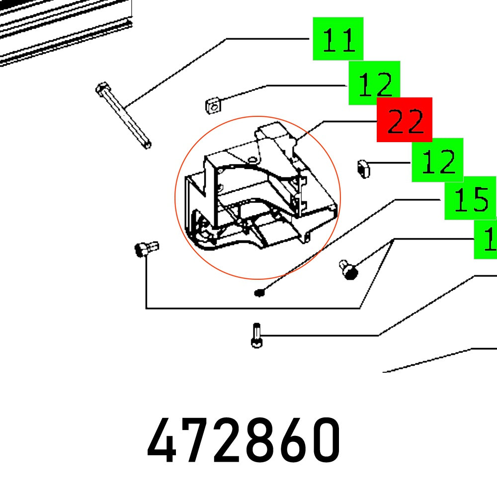 LEG MFT-3 RIGHT