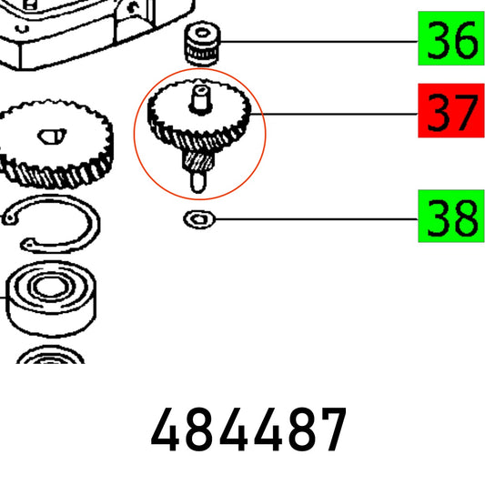 GEARWHEEL RW 3 E